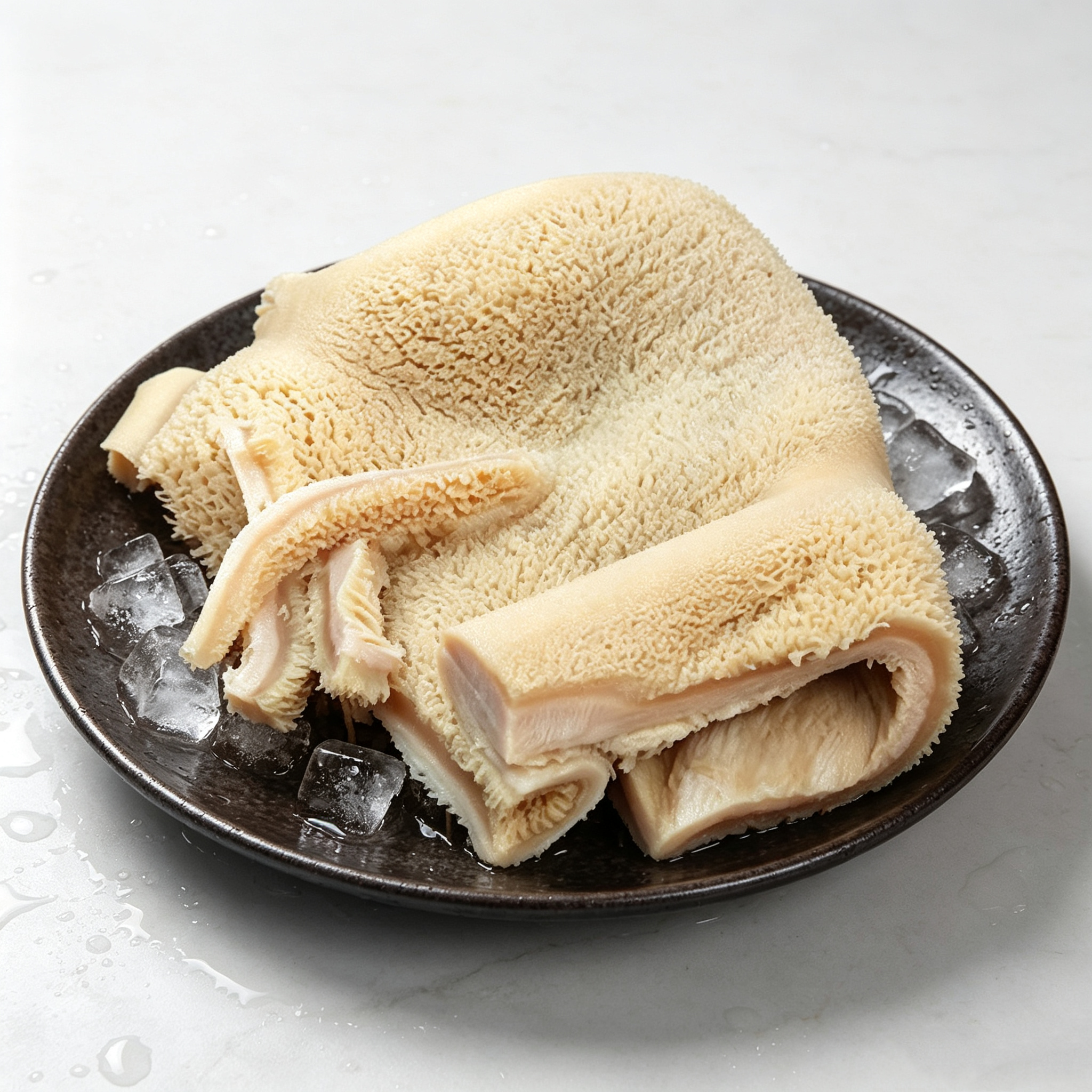 Frozen Raw Whole Beef Tripe - Front View