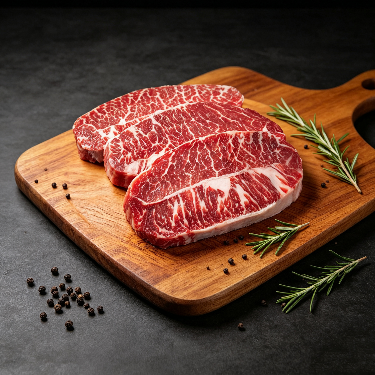 Frozen Raw Oyster Blade Steak - Detail View